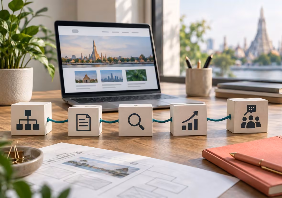 Website Structure and Conversion Planning for Comparing Brandstorm