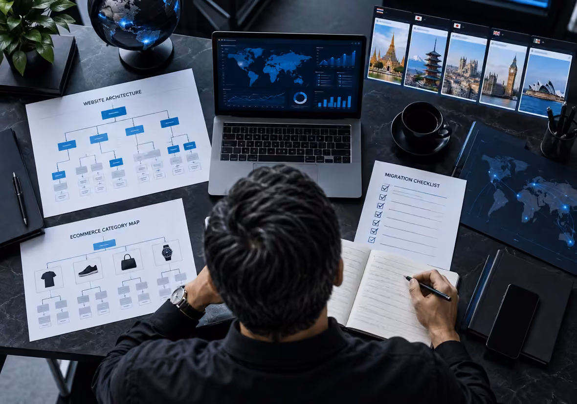 แผน Technical และ International SEO สำหรับหัวข้อ SEO Bangkok